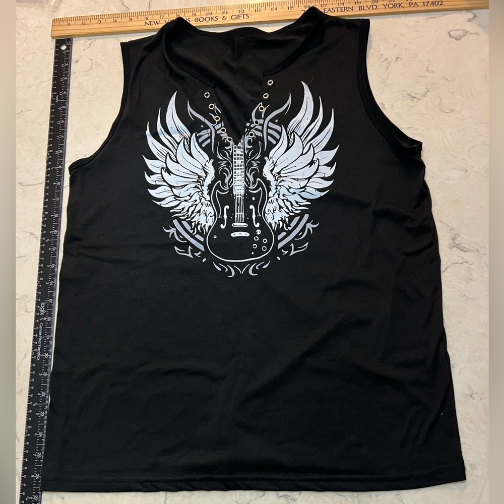 Black Winged Guitar Women's Tank‎ Top
